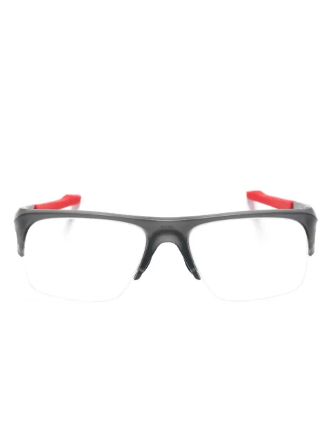 Oakley Plazlink rectangle-frame glasses Grey OX8061806102
