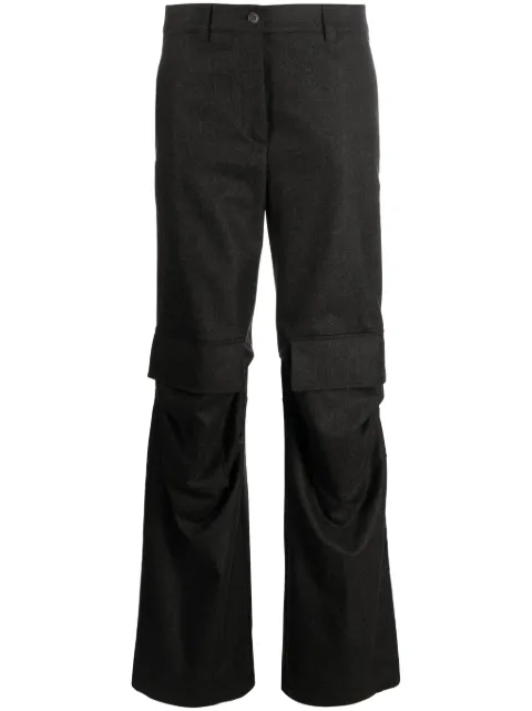 P.A.R.O.S.H. straight-leg cargo trousers Grey D232265LOWELL23