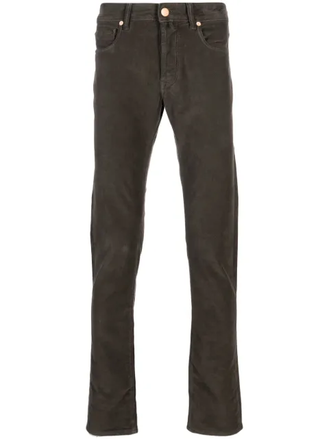 Incotex tapered-leg key-pendant jeans Brown BDPS000302984V