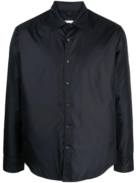 ASPESI slim-fit water-repellent shirt jacket Black W31107961