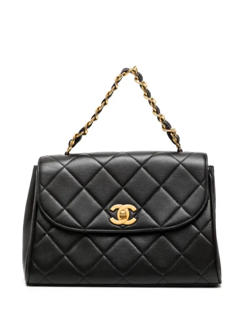 CHANEL Pre-Owned Classic Flap handbag Black FF1271