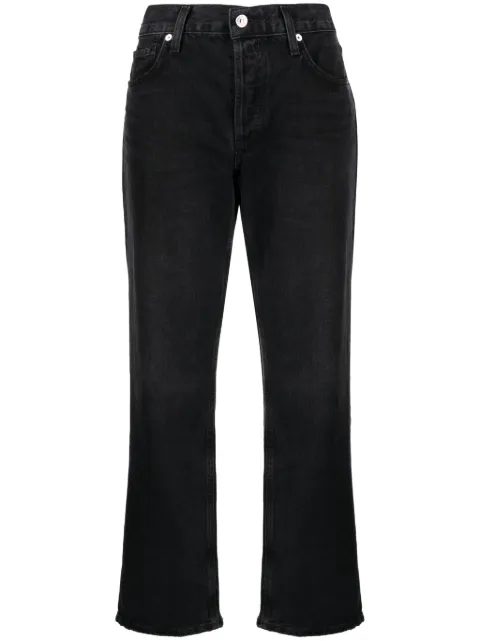 Citizens of Humanity Neve organic cotton cropped jeans Blue 20223007