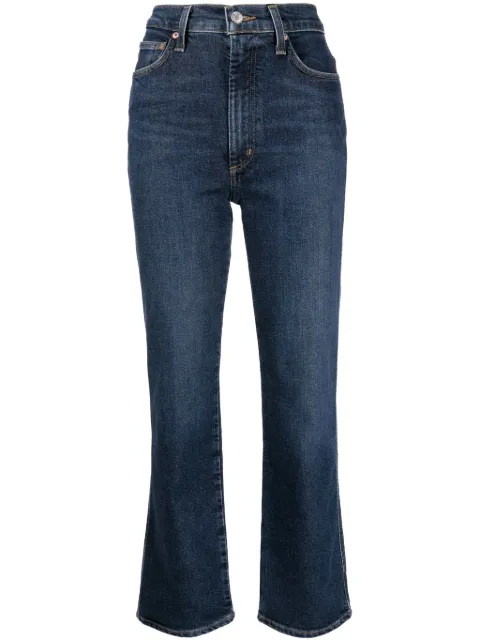 AGOLDE high-rise flared jeans Blue A0953026