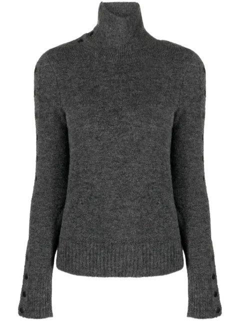 ISABEL MARANT Malo convertible knitted jumper Grey PU0290FAA4L06I