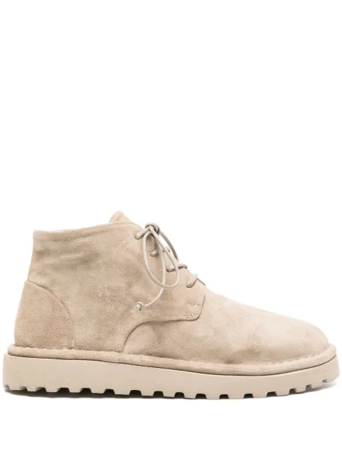 Marsèll Sancrispa Alta suede boots Neutrals MWG130M141