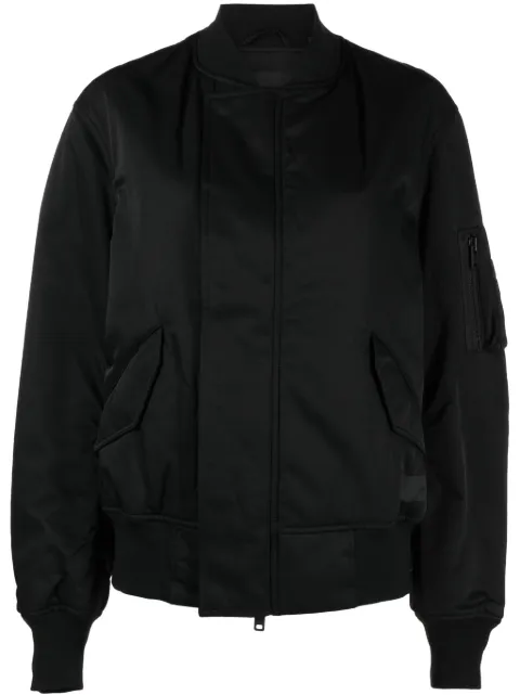 Y-3 long-sleeve bomber jacket Black IL2065