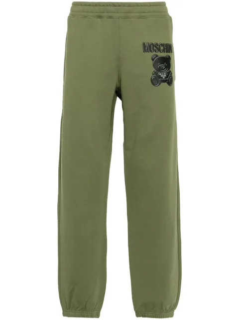 Moschino Teddy Bear-motif track pants Green 232ZRV03657028