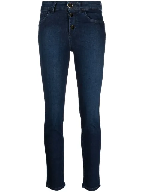 LIU JO mid-rise skinny-cut jeans Blue UF3054D4614