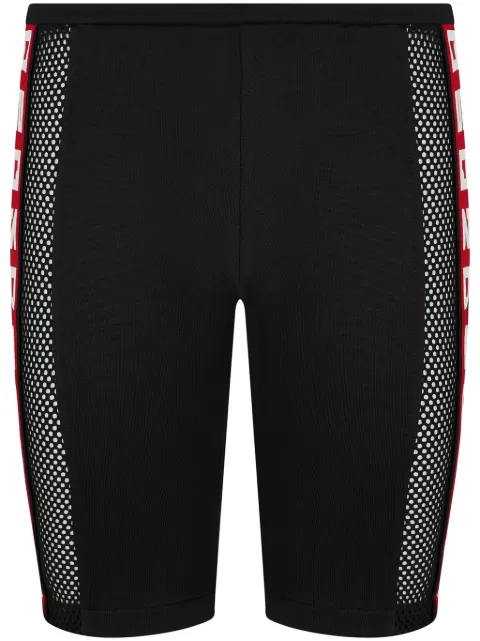 DSQUARED2 logo-print cycling shorts Black S75MU0464S25497