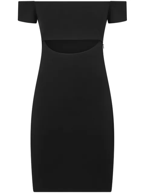 DSQUARED2 cut-out Bardot-neck minidress Black S75CV0758S24599