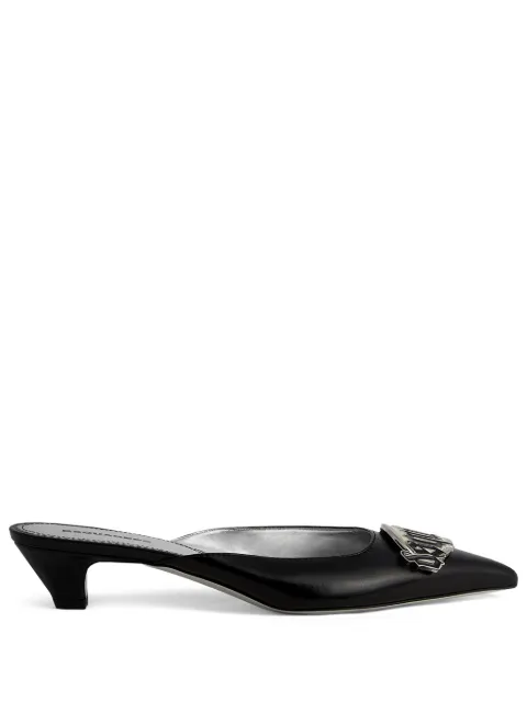 DSQUARED2 gothic mule sandals Black MHW003801500001