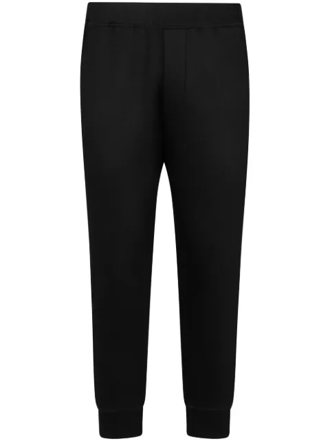 DSQUARED2 logo-embroidered cotton track pants Black S74KB0897S24677