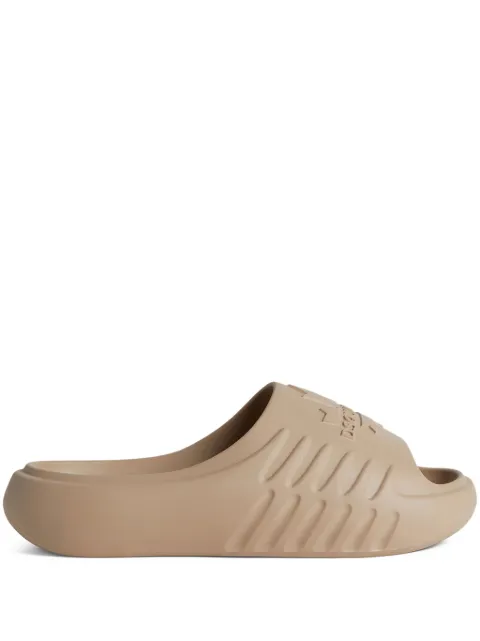 DSQUARED2 logo-embossed slides Neutrals FFM002517200001