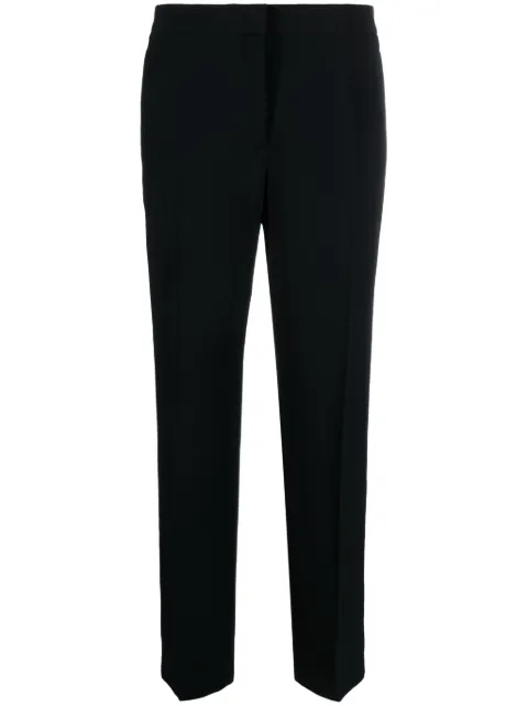 Jil Sander tailored cropped trousers Black J02KA0176J65140