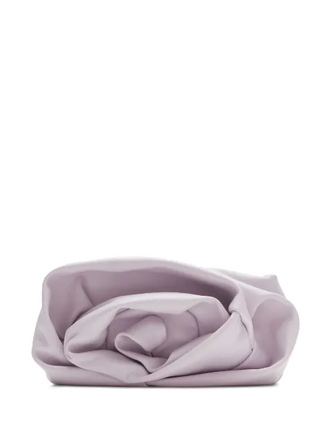 Burberry slouch-body leather clutch bag Purple 8078860
