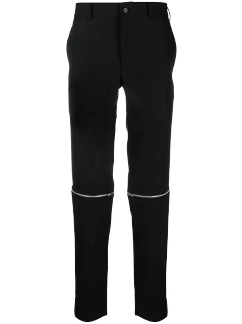 Comme des Garçons Homme Plus detachable-legs wool trousers Black PLP033
