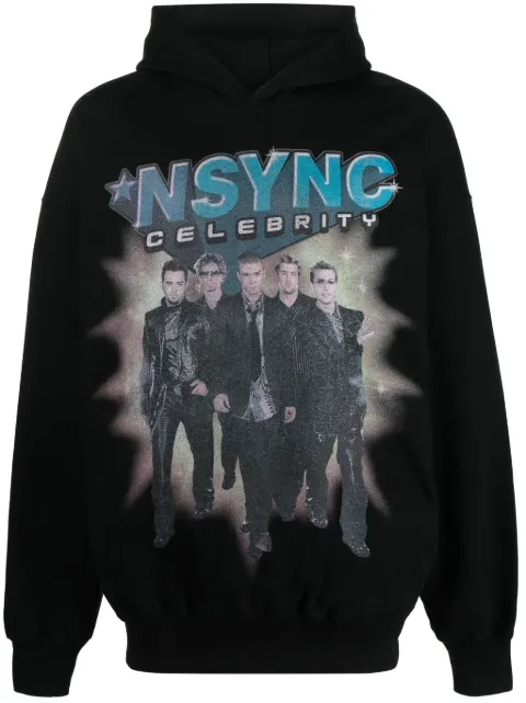 1989 STUDIO Nsync Celebrity hoodie Black D07NSYNC14