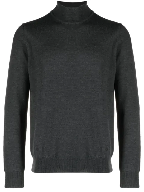 Corneliani roll-neck virgin wool jumper Grey 92M5033825100