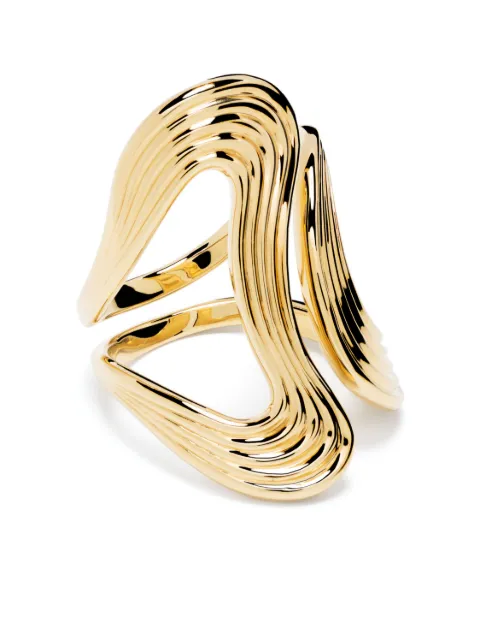 Fernando Jorge 18k yellow gold Stream Line open ring Gold 41201150200000