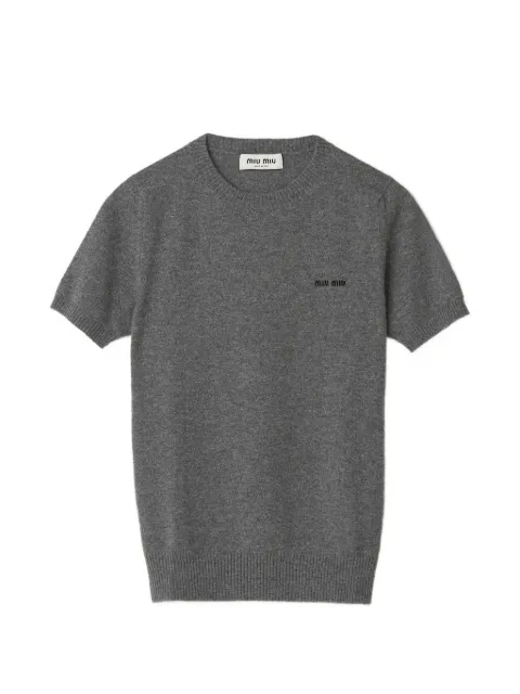 Miu Miu cashmere sweater Grey MML842S23213S1