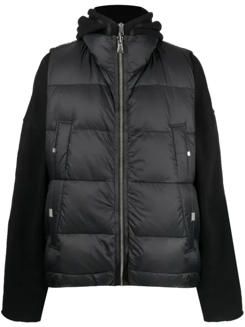 C2h4 high-neck padded gilet Black R006DW007A
