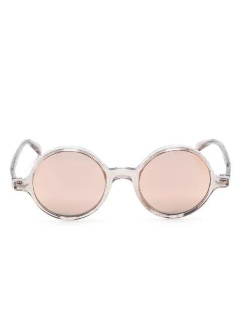 Emporio Armani round-frame sunglasses Brown EA501M