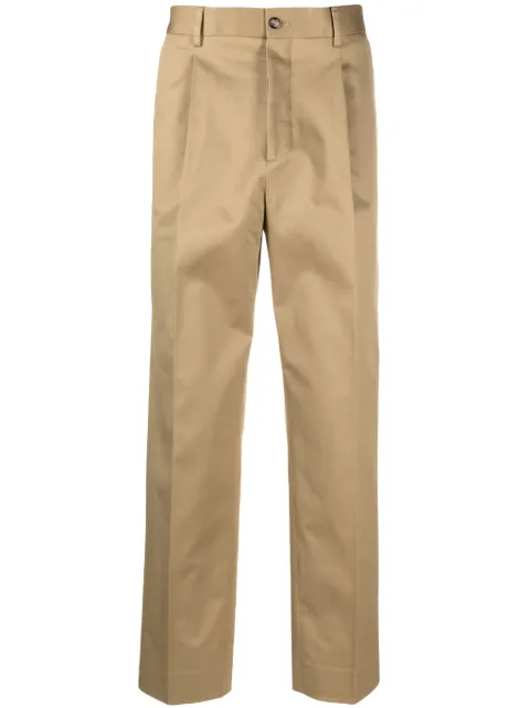Dell'oglio straight-leg tailored trousers Neutrals SANDYCSN