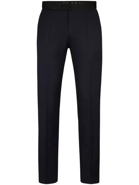 BOSS tailored virgin wool trousers Blue 50469186