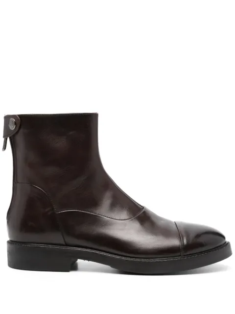 Alberto Fasciani Gabriel leather ankle boots Brown GABRIEL10023