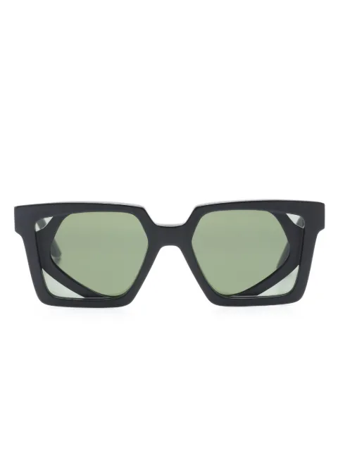 Kuboraum double-frame oversized sunglasses Black KRS0T6BM000000DG