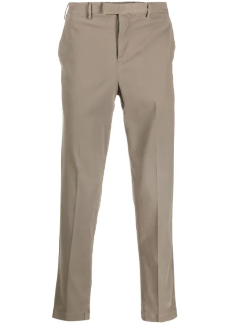PT Torino straight-leg modal-blend trousers Grey COATMAZ00CL1NU46