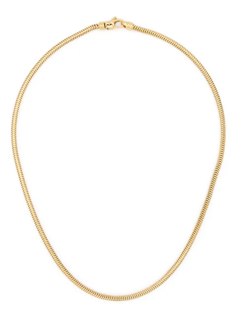 Tom Wood polished snake-chain necklace Gold N30SNNA01S9259K
