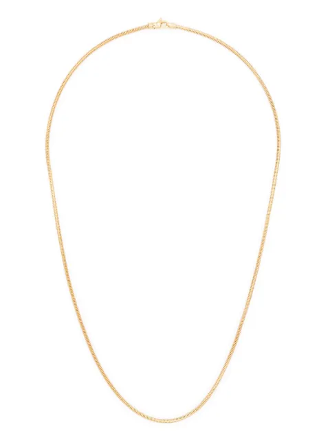Tom Wood snake-chain silver necklace Gold N19SNNA01S9259K