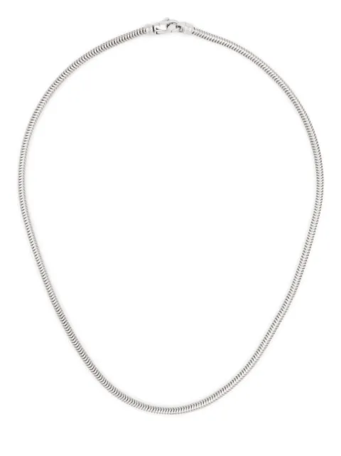Tom Wood snake-chain sterling-silver necklace Silver 100983