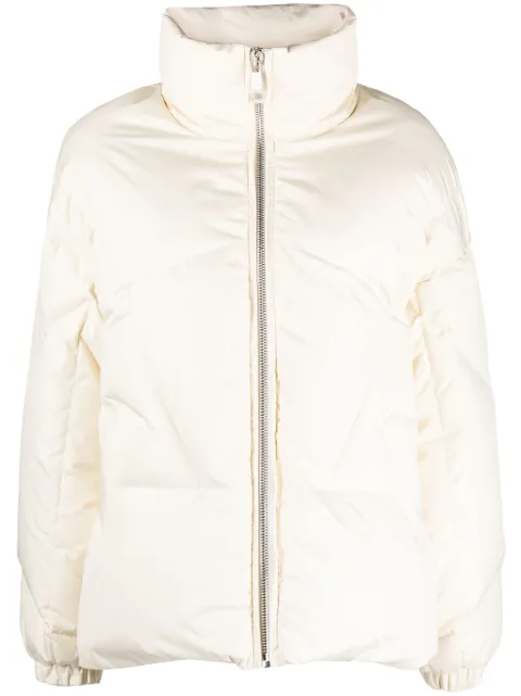 Khrisjoy Moon quilted jacket White EFMW010NY