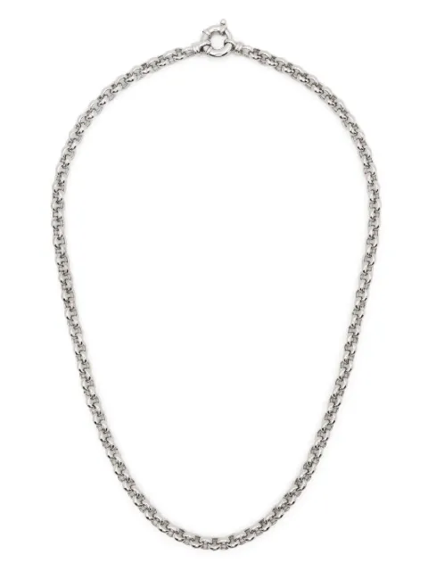 Tom Wood Thick Rolo Chain necklace Silver N0JP55NA01S925