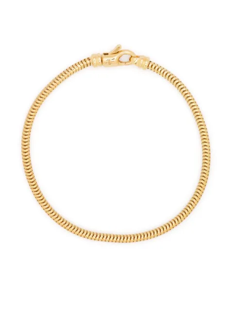 Tom Wood snake-chain sterling-silver bracelet Gold B30SNNA01S9259K