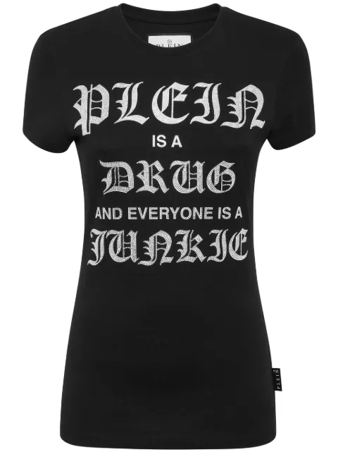 Philipp Plein Pure cotton T-shirt Black SADCWTK3120PJY002N