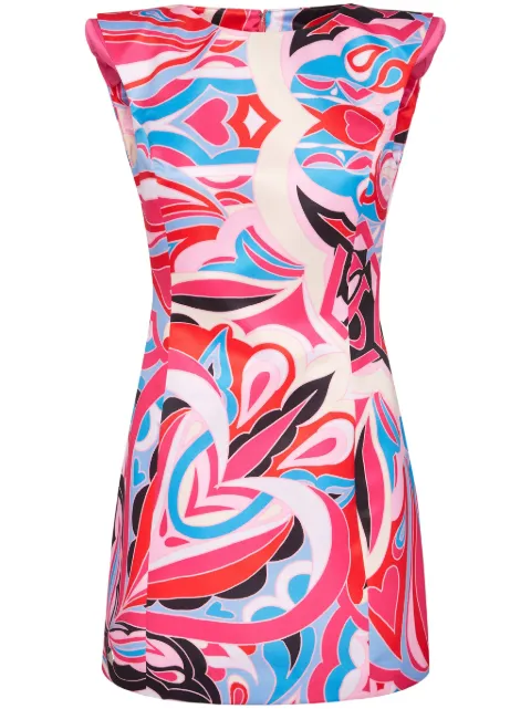 Philipp Plein Duchesse sleeveless minidress Pink SADCWRG2876PTE060N