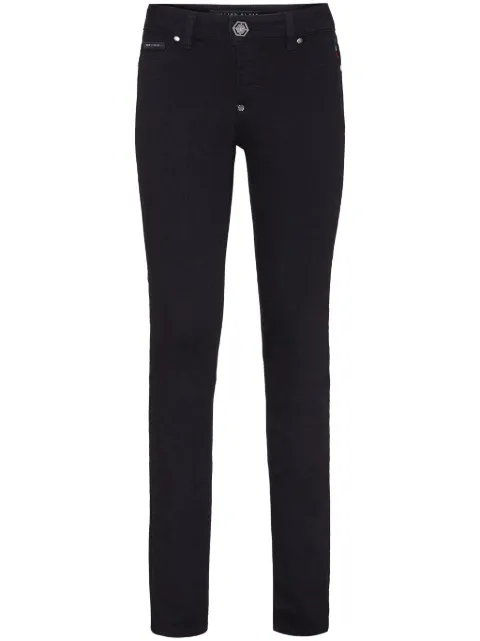 Philipp Plein mid-rise skinny jeans Black SADCWDT2467PDE004N