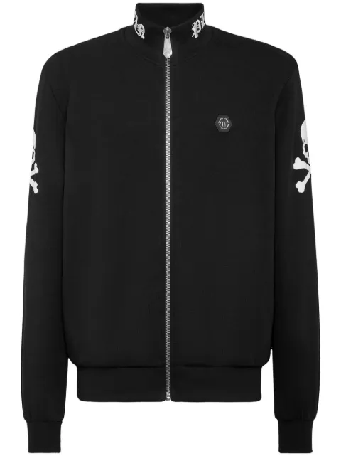 Philipp Plein embroidered bomber jacket Black SADCMJB3301PJO002N
