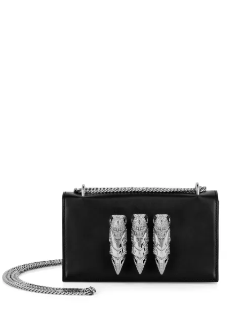 Philipp Plein small leather shoulder bag Black SADAWBA1839PLE010N