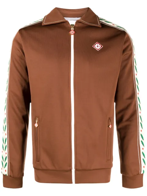 Casablanca Laurel track jacket Brown MF23JTP175