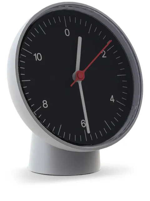 HAY Table acrylic-glass clock Black AB311A586