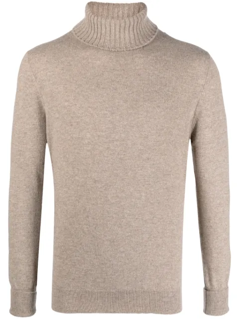 Ballantyne roll-neck cashmere jumper Neutrals B2P01012K00