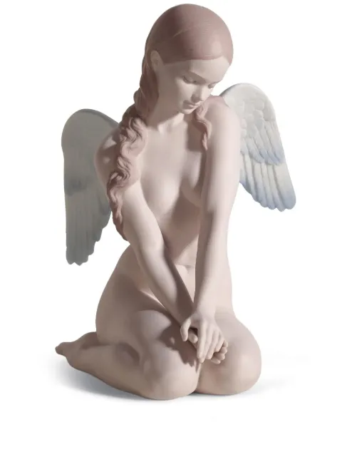 Lladró Beautiful Angel porcelain figurine (20cm) Pink 01018235