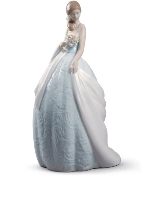 Lladró Her Special Day Bride porcelain figurine (36cm) Blue 01008784