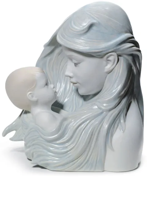 Lladró Sweet Caress Mother porcelain figurine (25cm) Blue 01008582