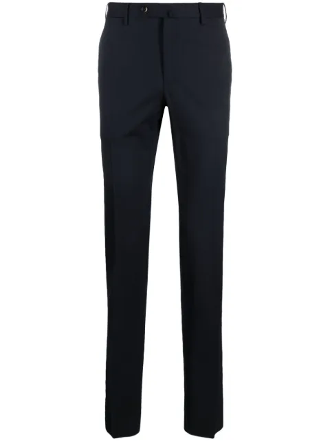 PT Torino off-centre straight-leg trousers Blue CODS01Z00CL1PO36