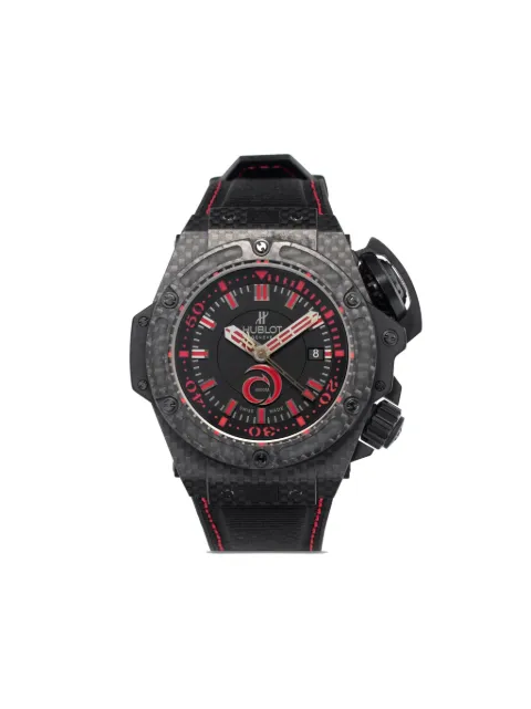 Hublot pre-owned Big Bang King Power Alinghi 48mm Black 731QX1140NRAGI12